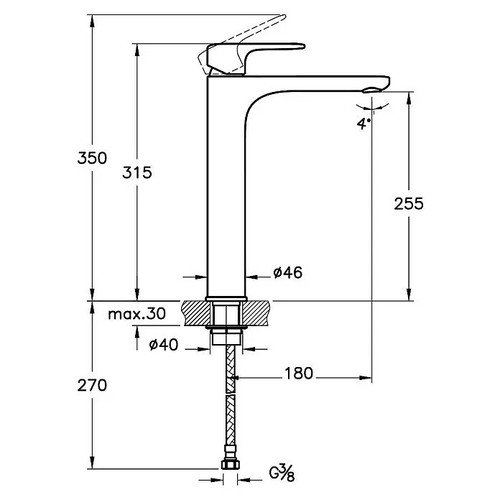 Vitra root robinet lavabo - vitra, de