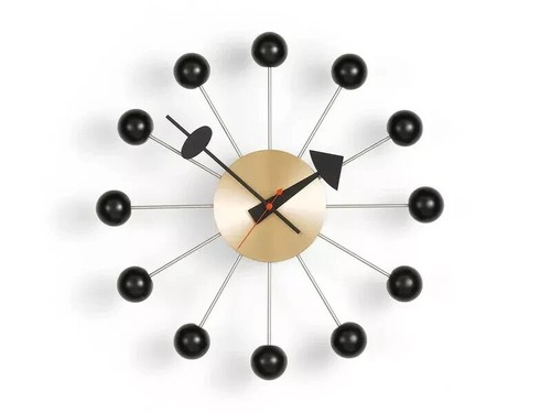 Grande horloge murale boule